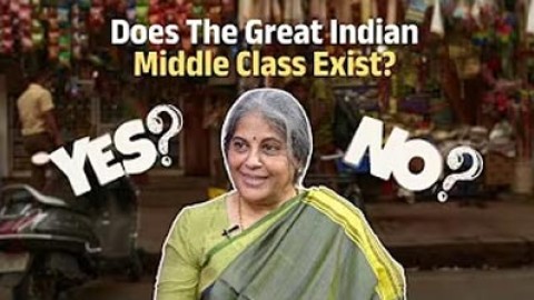 Does the great India middle class still exist